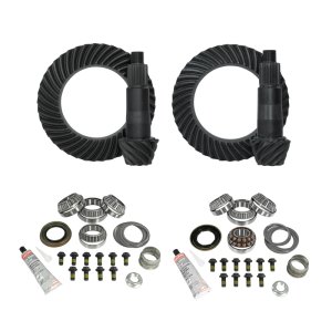 Jeep JL Rubicon Differential Install Kit - Front + Rear - Yukon Gear & Axle - Dana 44 3.73 Ratio - `18-`23